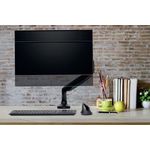 Kensington SmartFit One-Touch Single Monitor Arm Height Adjustable Black K59600WW