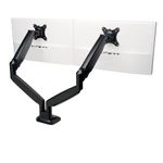Kensington SmartFit One-Touch Dual Monitor Arm Height Adjustable Black K59601WW