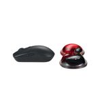 Kensington Slim Duo Gel Mouse/Trackball Wrist Rest Red K62440WW