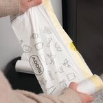 Addis Drawstring Bin Liner 30L 15 Liners Per Roll Pack of 3 520092