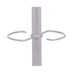 Alba Vienna Coat Stand 350x350x1790mm Metal/Wood PMVIENNA