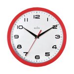 Acctim Aylesbury Wall Clock Red 92/303