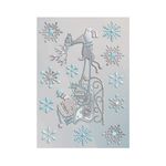 Giftmaker Window Metallic Christmas Stickers Pack of 24 XAPGZ676