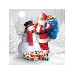 Giftmaker Square Outdoor Santa Cards x10 Pack of 24 XGIMBCC4A803