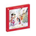 Giftmaker Square Snowman Cards x10 Pack of 24 XGIMBCC4A802