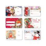 Giftmaker Christmas Sticky Tags x150 Pack of 24 XGIMTAC4A214