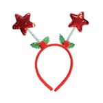 Giftmaker Reindeer and Star Sequin Headband Pack of 24 XGIMDEC5A102
