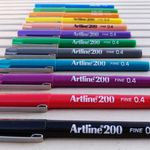 Artline 200 Fineliner Pen Fine Red (Pack of 12) A2002