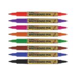 Artline 2-in-1 Whiteboard Marker Fine/Superfine Assorted (Pack of 8) EK-541T-WB
