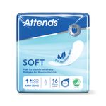 Attends Soft Incontinence Pads Long Size 1 Mini Pack of 16 204863