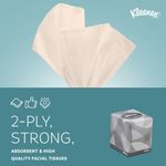 Kleenex Facial Tissues 2-Ply x88 Sheets White Pack of 12 8834