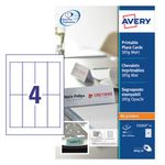 Avery Printable Place Tent Cards 110x40mm Wht Pack of 100 C32253-25.UK