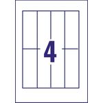 Avery Printable Place Tent Cards 110x40mm Wht Pack of 100 C32253-25.UK