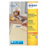 Avery Laser Mini Labels 17.8x10mm 270 per sheet White (Pack of 6750) L4730REV-25