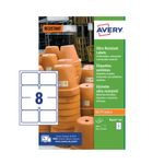Avery Ultra Resistant Labels 74x105mm Pack of 160 B3427-20