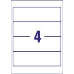 Avery Lever Arch Filing Laser Labels 200x60mm (Pack of 400) L7171-100