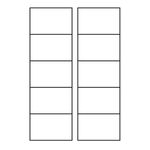 Avery Printable Business Cards 85x54mm White Pack of 100 C32011-10