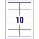 Avery Printable Business Cards 85x54mm White Pack of 100 C32011-10