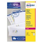 Avery Ultragrip Laser Labels 63.5x46.6mm White (Pack of 4500) L7161-250