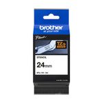 Brother P-Touch Stencil Tape Cassette 24mm x 3m Black STE-151