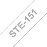 Brother P-Touch Stencil Tape Cassette 24mm x 3m Black STE-151