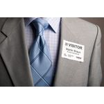 Brother Name Badge Labels 60 x 86mm 260 Labels Per Roll White DK-11234
