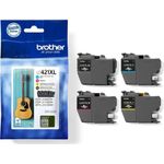 Brother LC421XL Inkjet Cartridge High Yield CMYK Multipack LC421XLVAL