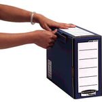 Bankers Box Premium Transfer File Blue/White (Pack of 10) 00059-FF