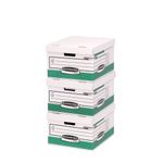 Bankers Box System Storage Box Large Green (Pack of 10) 00791-FFLP