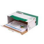 Bankers Box Transfer File 120mm Foolscap Green (Pack of 10) 1179201