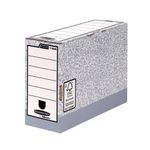 Bankers Box Transfer File 120mm Foolscap Grey (Pack of 10) 01805