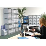 Bankers Box Transfer File 120mm Foolscap Grey (Pack of 10) 01805