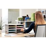 Bankers Box System Desktop Sorter Grey (Pack of 5) 08750