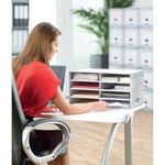 Bankers Box System Desktop Sorter Grey (Pack of 5) 08750