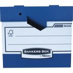 Bankers Box Heavy Duty Ergo Box Blue/White (Pack of 10) 0038801