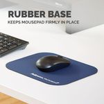Fellowes Mousepad with Microban Antibacterial Protection Blue 5933805