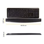 Fellowes Memory Foam Keyboard Wrist Support Black 9178201
