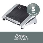 Fellowes Office Suites Height Adjustable Laptop Stand Plus Black/Silver 8036701