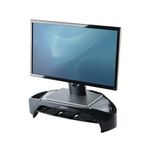 Fellowes Smart Suites Height Adjustable Monitor Riser Black/Silver 8020801