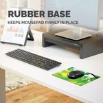 Fellowes Recycled Mouse Mat Leaf Print 5903801