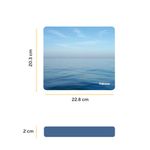 Fellowes Recycled Mouse Mat Blue Ocean Print 5903901