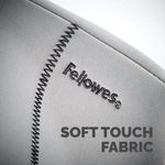 Fellowes Slimline Back Support Graphite 9190901