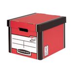 Bankers Box Premium Tall Storage Box Red (Pack of 5) 7260706
