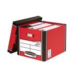 Bankers Box Premium Tall Storage Box Red (Pack of 5) 7260706