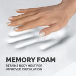 Fellowes Memory Foam Mouse Pad Wrist Support Sapphire Blue 9172801
