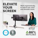 Fellowes Vista Dual Monitor Arm 8041701