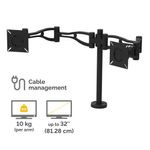 Fellowes Vista Dual Monitor Arm 8041701