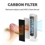 Fellowes DX5 Carbon Filter (Pack of 4) 9324001