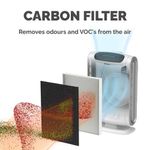 Fellowes DX55 Carbon Filter (Pack of 4) 9324101