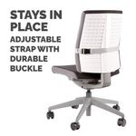 Fellowes I-Spire Series Lumbar Cushion Grey 8042201